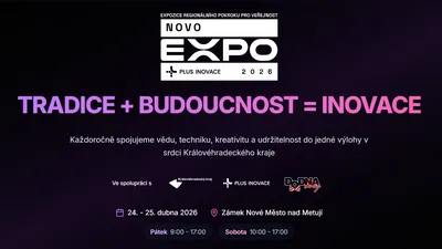 NOVO EXPO +inovace 2026: Živá laboratoř
